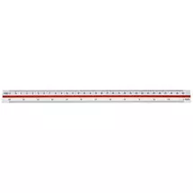 Linex | Linex 100413044 ruler Scale ruler 300 mm White 1 pc(s)