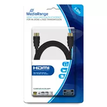 Monitor Cables | MediaRange MRCS157 HDMI cable 3 m HDMI Type A (Standard) Black