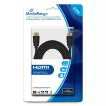 Monitor Cables | MediaRange MRCS158 HDMI cable 5 m HDMI Type A (Standard) Black