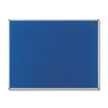 ValueX | Nobo Basic Fixed bulletin board Blue Felt | In Stock