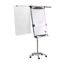 Flip Charts | Nobo Impression Pro Mobile Steel Magnetic Whiteboard Easel with