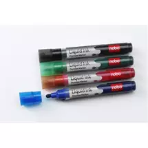 ValueX | Nobo Liquid Ink Whiteboard Pens Bullet Tip 6 Pack | In Stock