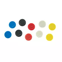 Board magnet | Nobo Magnetic Whiteboard Magnets 10 pack 38mm Coloured Magnets