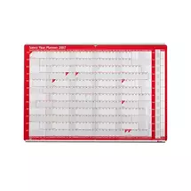 Nobo Sasco Mounted Year Planner Track | In Stock | Quzo UK