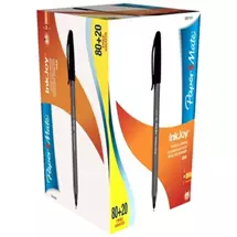 Papermat | Papermate Inkjoy 100 Black Stick ballpoint pen Medium 100 pc(s)