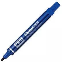 Permanent Markers | Pentel N 50 permanent marker Bullet tip Blue 12 pc(s)