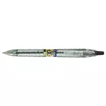 Pilot B2P Ecoball Black Clipon retractable ballpoint pen Medium 1