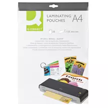 Qconnect | Q-CONNECT KF04120 laminator pouch | In Stock | Quzo UK