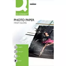 Photo Paper | Q-CONNECT KF02163 photo paper A4 High-gloss | In Stock