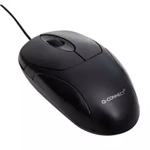 Qconnect | Q-CONNECT KF04368 mouse Universal Ambidextrous USB Type-A Optical