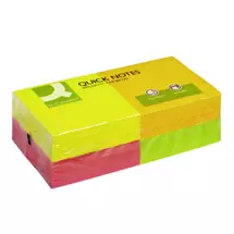 Qconnect | Q-CONNECT KF10508 note paper Rectangle Assorted colours 80 sheets