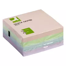 Qconnect | QCONNECT KF01347 note paper Rectangle Assorted colours 400 sheets