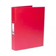 Qconnect | Q-CONNECT KF02008 ring binder A4 Red | In Stock | Quzo UK