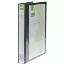 Qconnect | Q-CONNECT KF01328 ring binder A4 Black | In Stock | Quzo UK