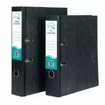 Qconnect | Q-CONNECT KF20002 ring binder Foolscap Black | In Stock