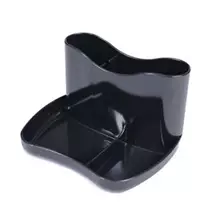 Qconnect | Q-CONNECT KF21704 desk tray/organizer Plastic Black