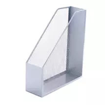 Magazine Racks | Q-CONNECT KF00845 magazine rack Silver | In Stock | Quzo UK