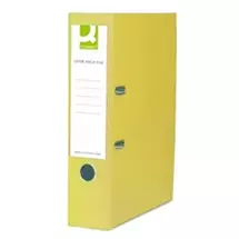 Qconnect | Q-CONNECT KF01471 ring binder Yellow | In Stock | Quzo UK