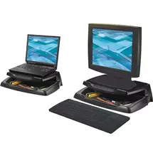 Laptop Stands | Q-CONNECT KF04553 laptop stand Black | In Stock | Quzo UK