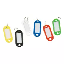 Top Brands | Q-CONNECT Key hangers, box 100 – Assorted colors | In Stock