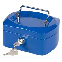 Q-CONNECT KF02608 money box Blue | In Stock | Quzo UK