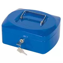 Top Brands | Q-CONNECT KF02623 money box Blue | In Stock | Quzo UK