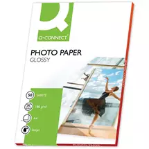 Photo Paper | Q-CONNECT Photo paper A4, glossy, 180gsm | In Stock