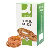 Qconnect | Q-CONNECT Rubber bands Natural – No. 36 (3.0x125mm) – Box 500g