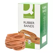 Qconnect | Q-CONNECT Rubber bands Natural – No. 69 (6.0x150mm) – Box 500g