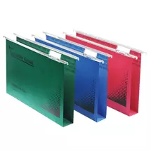 Rexel | Rexel Crystalfile Classic Foolscap Suspension File 30mm Green (50)