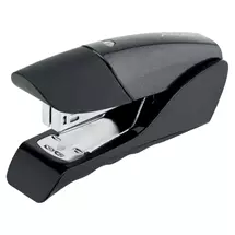 Staplers | Rexel Gazelle Half Strip Stapler Black/Black | In Stock