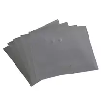 Rexel | Rexel Ice Popper Wallet Landscape A4 Clear (5) | In Stock