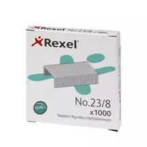 Staple Cartridges | Rexel No. 23/8 Staples (1000) | In Stock | Quzo UK
