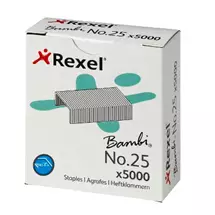 Staple Cartridges | Rexel No. 25 (6/4) Staples (5000) | In Stock | Quzo UK