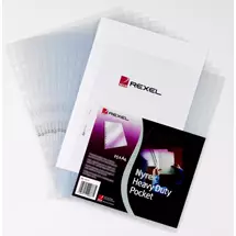 Sheet Protectors | Rexel Nyrex™ Heavy Duty Top & Side Opening Pockets (25)