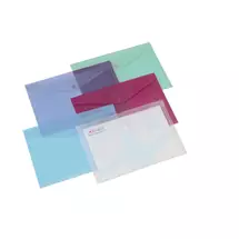 Rexel | Rexel Popper Wallet A4 Assorted (6) | In Stock | Quzo UK