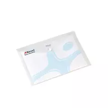 Rexel | Rexel Popper Wallet A4 White (5) | In Stock | Quzo UK