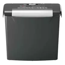 Paper Shredders | Rexel S206 paper shredder Strip shredding 22 cm Black, Silver