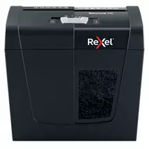 Paper Shredders | Rexel Secure X6 paper shredder Cross shredding 70 dB Black