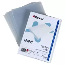 Rexel | Rexel Superfine Cut Flush Folders (100) | In Stock