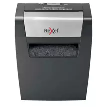 Paper Shredders | Rexel X406 paper shredder Cross shredding 22 cm Black, Silver