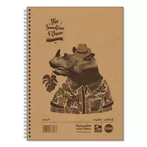 Rhino | RHINO A4 Recycled Twinwire Notebook | In Stock | Quzo UK