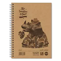 Rhino | RHINO SRTWA5-8-P writing notebook A5 160 sheets Light brown