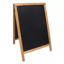 Chalk Boards | Securit SBDW-TE-85 chalk board Black Melamine, Resin, Wood