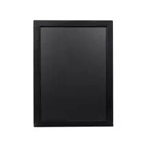 Chalk Boards | Securit WBW-BL-30-40 chalk board Black Wood | In Stock