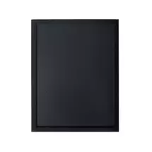 Chalk Boards | Securit WBW-BL-40-60 chalk board Black Wood | Quzo UK