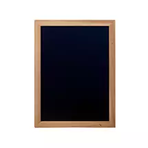 Chalk Boards | Securit WBW-TE-30-40 chalk board Black Wood | In Stock