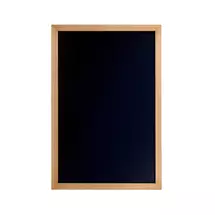 Chalk Boards | Securit WBW-TE-40-60 chalk board Black Wood | Quzo UK