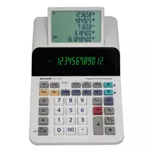 Sharp EL-1501 calculator Desktop Printing Multicolour, White