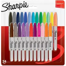 Sharpie Markers | Sharpie Permanent Marker Fine Assorted (Pack of 24) 2065405